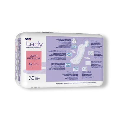 PAD, SENI LADY LT REG (30/PK 6PK/CS)