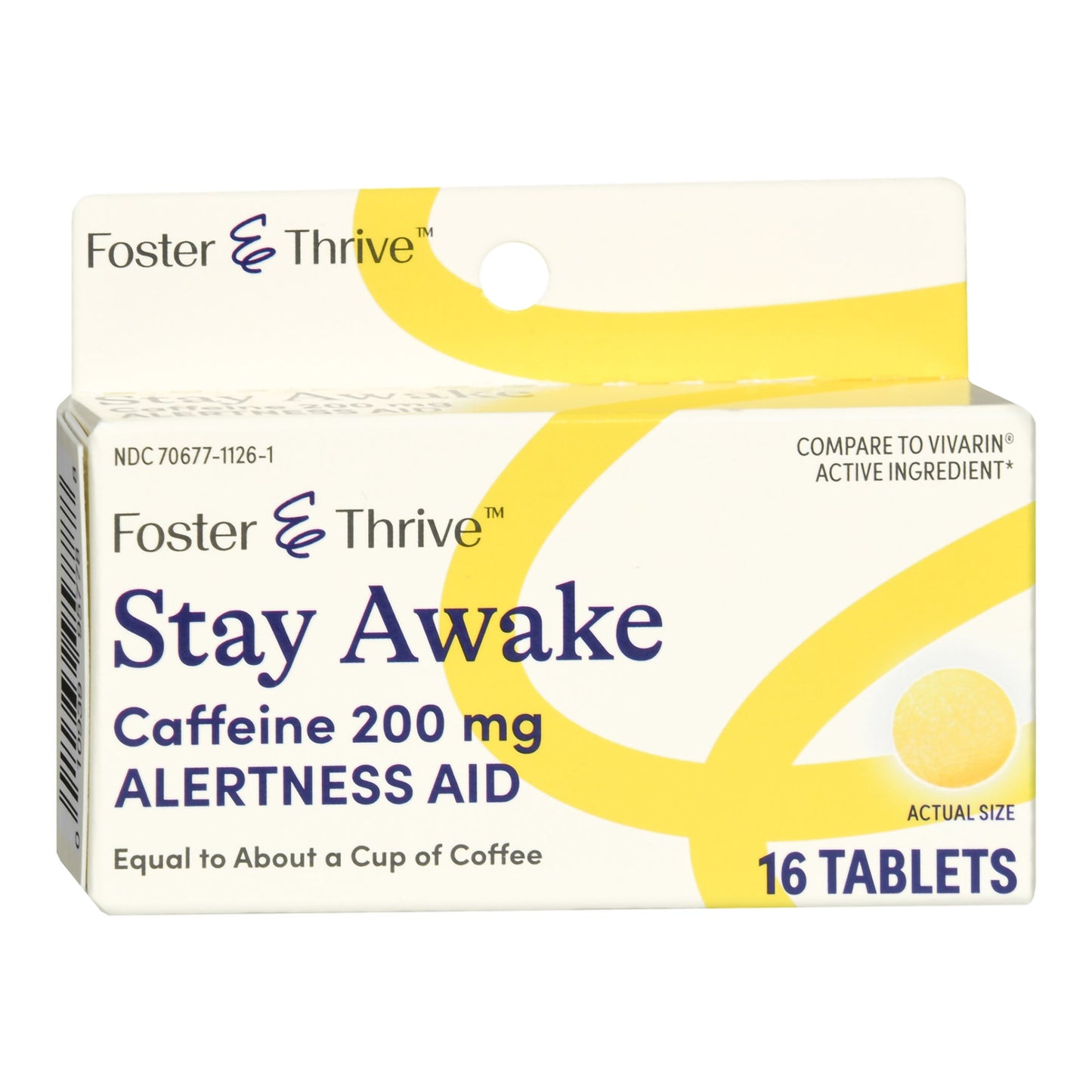 STAY AWAKE, TAB FT SM 200MG (16/BX)