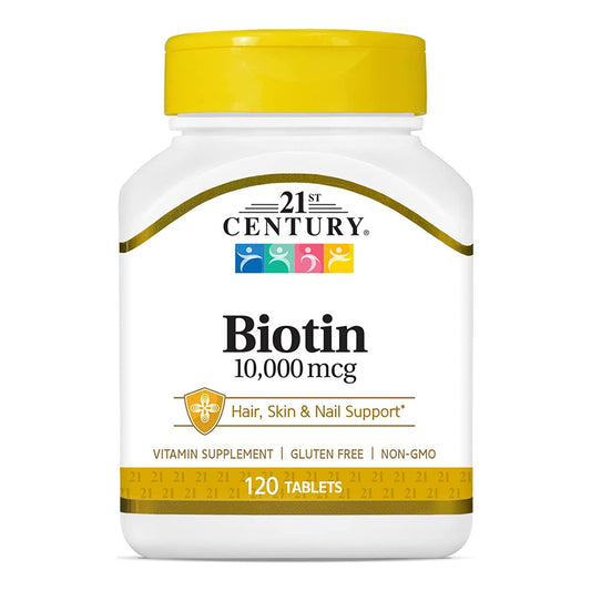 BIOTIN, TAB 10000MCG (120/BT)
