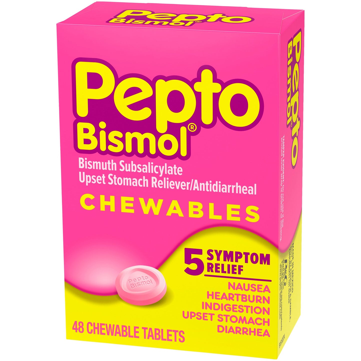 PEPTO-BISMOL, TAB CHEW 262MG (48/BX)