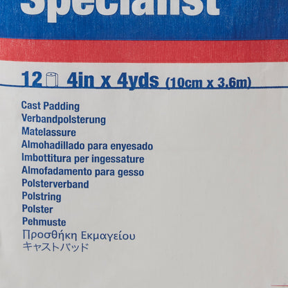 PADDING, CAST SPECIALIST 4"X4YDS (12/BG)