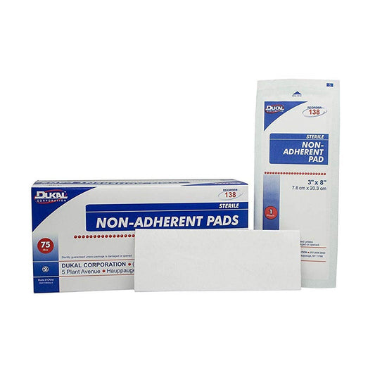 PAD, NON ADHERENT STR 3"X8" (75PK/BX 8BX/CS)