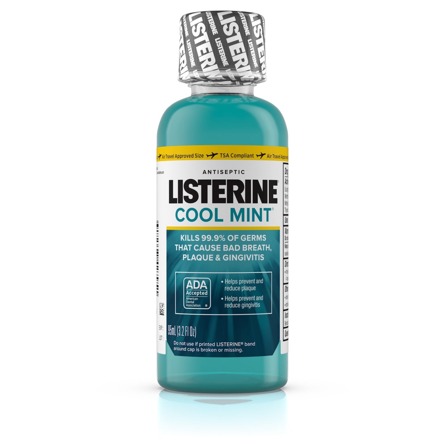 MOUTHWASH, LISTERINE COOL MINT3.2OZ (24/CS)