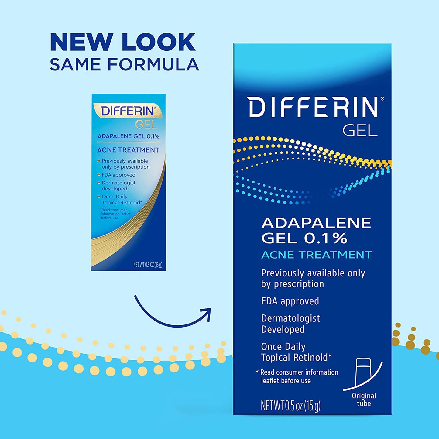 DIFFERIN, GEL 0.1% 15GM (1/EA)