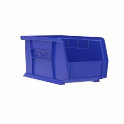 BIN, STORAGE BLU 10-7/8X5.5X5