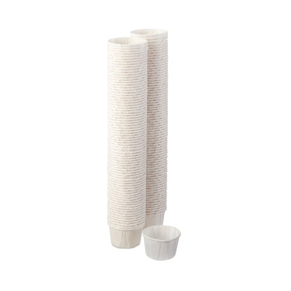 CUP, SOUFFLE PAPER WHT 1OZ (250/PK 20PK/CS)