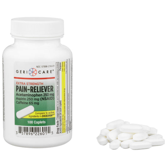 PAIN RELIEF XS, EXCEDRIN TAB (100/BT 12BT/CS)