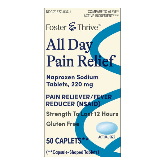 NAPROXEN SODIUM, TAB FT SM 220MG(50/BT)