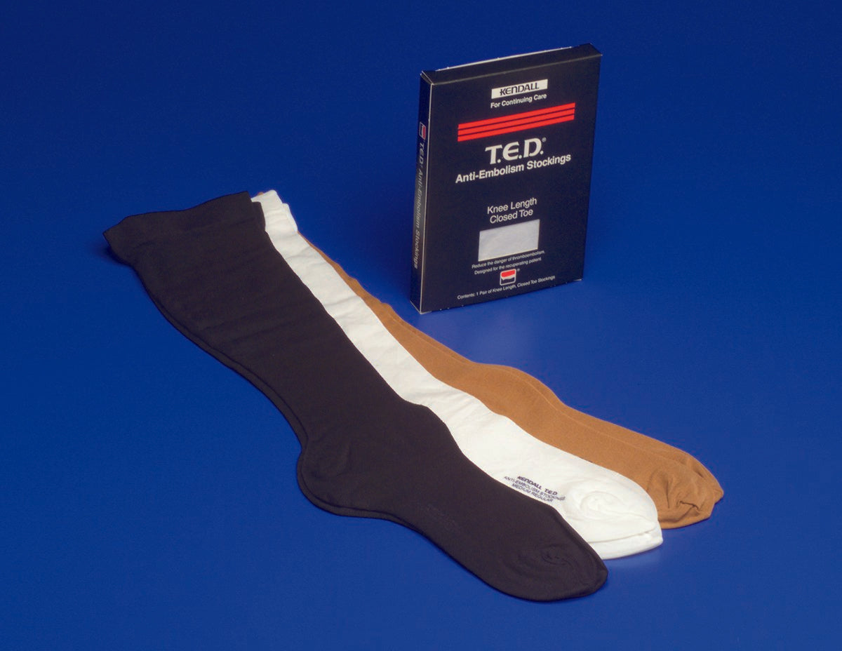 STOCKING, ANTI-EMBOLISM TED KNEE BGE XLG KENDAL