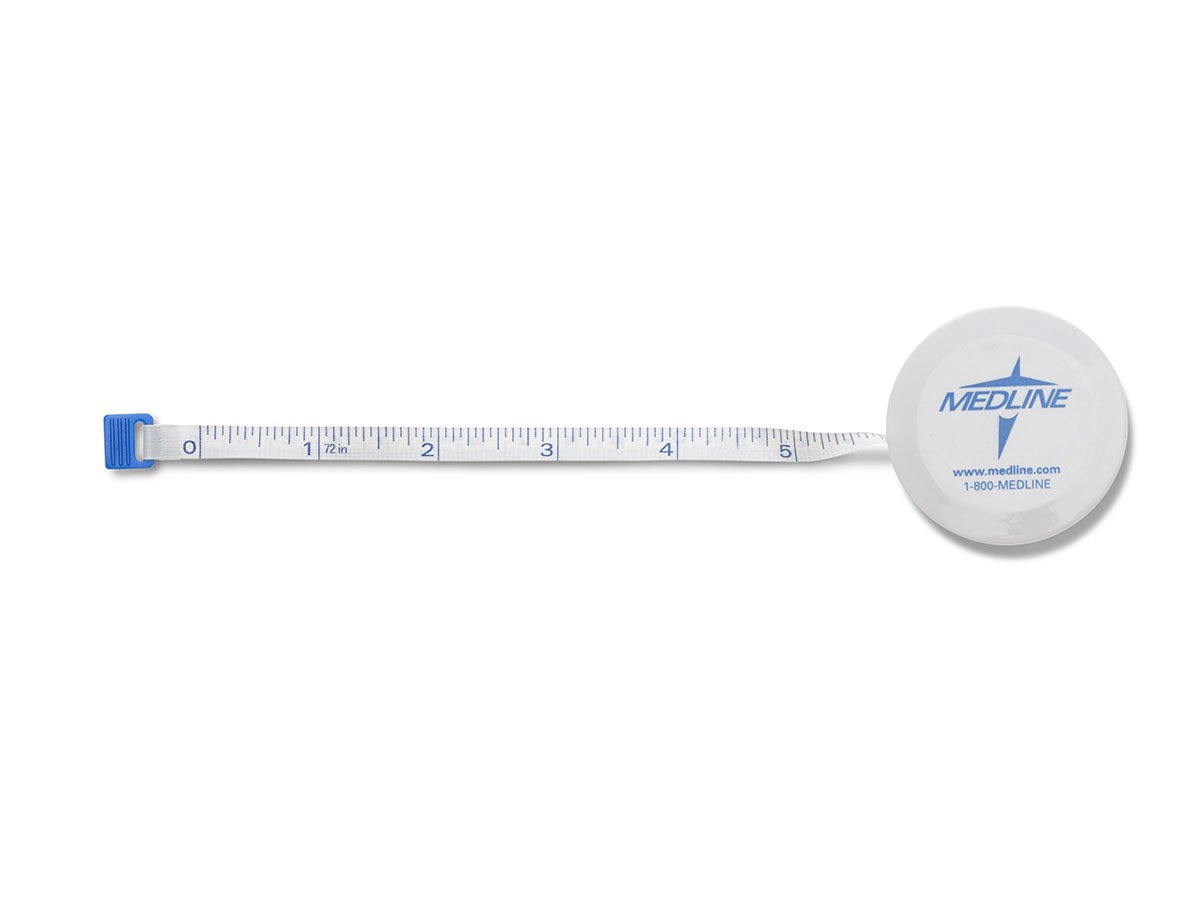 TAPE MEASURE, CLOTH PLAS CS RETR 72" (6/BX)