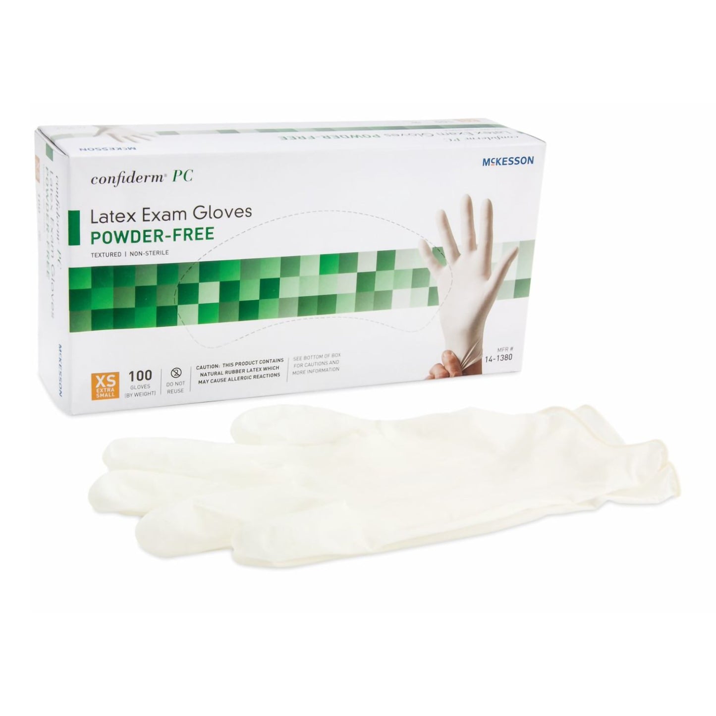 GLOVE, EXAM LTX XS N/S POLYMER(100/BX 10BX/CS)