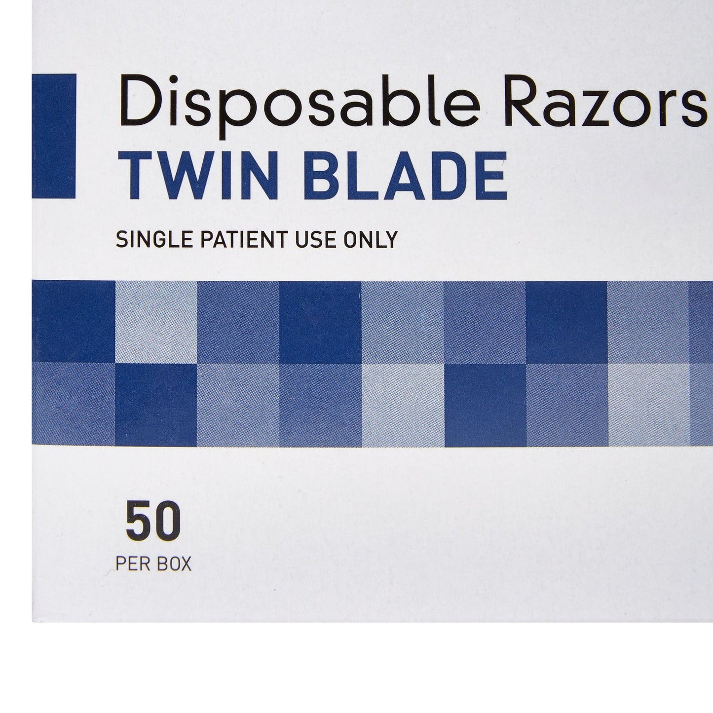 RAZOR, DISP LF (50/BX 2BX/CS)