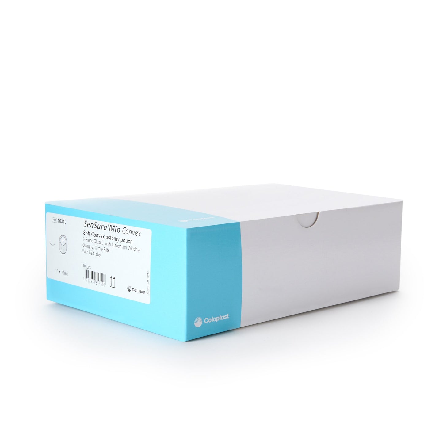 POUCH, OST SENSURA MIO 1PC CLOSED PRECUT 1" (10/BX)