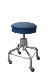 STOOL EXAM W/FR LAKE BLUE SCREW SHAFT