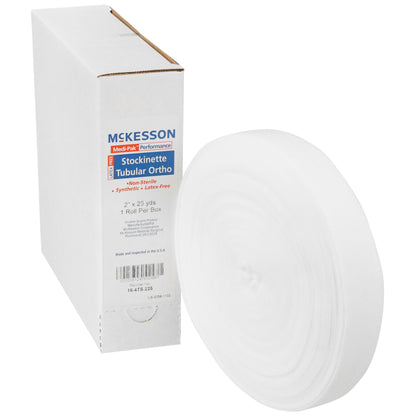 STOCKINETTE, TUBE POLY 2"X25YD(12RL/CS)