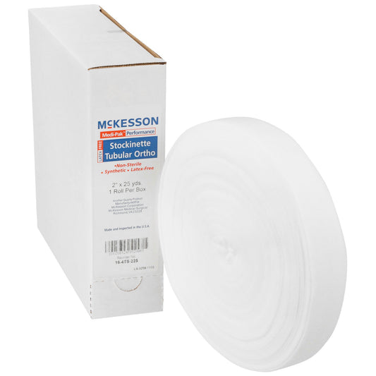 STOCKINETTE, TUBE POLY 2"X25YD(12RL/CS)