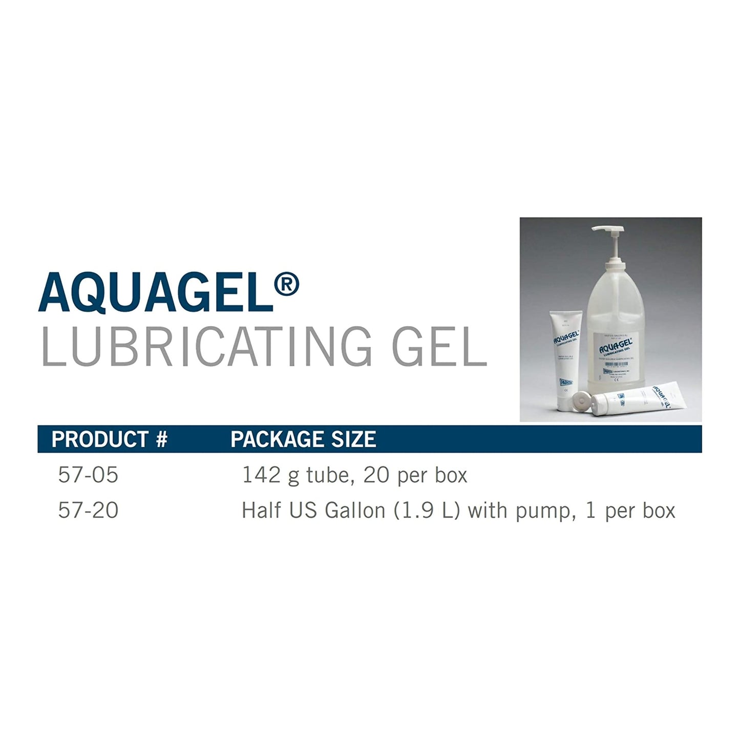 GEL, LUBRICATING AQUAGEL W/PUMP 70OZ