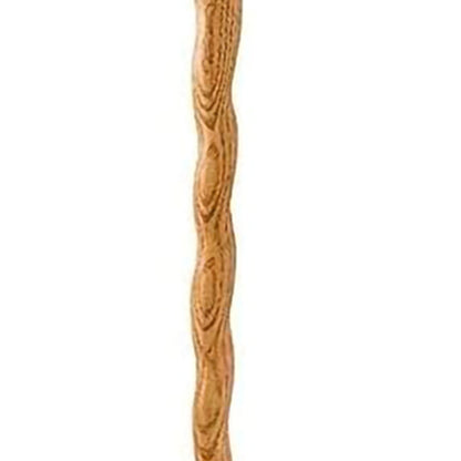 STICK, WALKING WOOD BRAZOS 55 TWISTED OAK HITCHHIKER TAN 55"