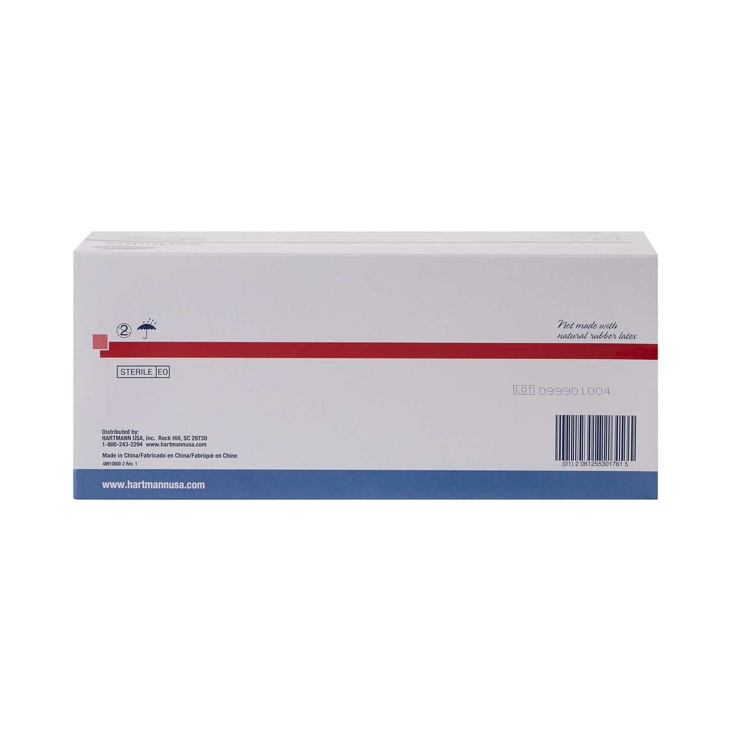 GAUZE, SORBALUX NON ADHSV LF STR 3"X8" (50/BX 12BX