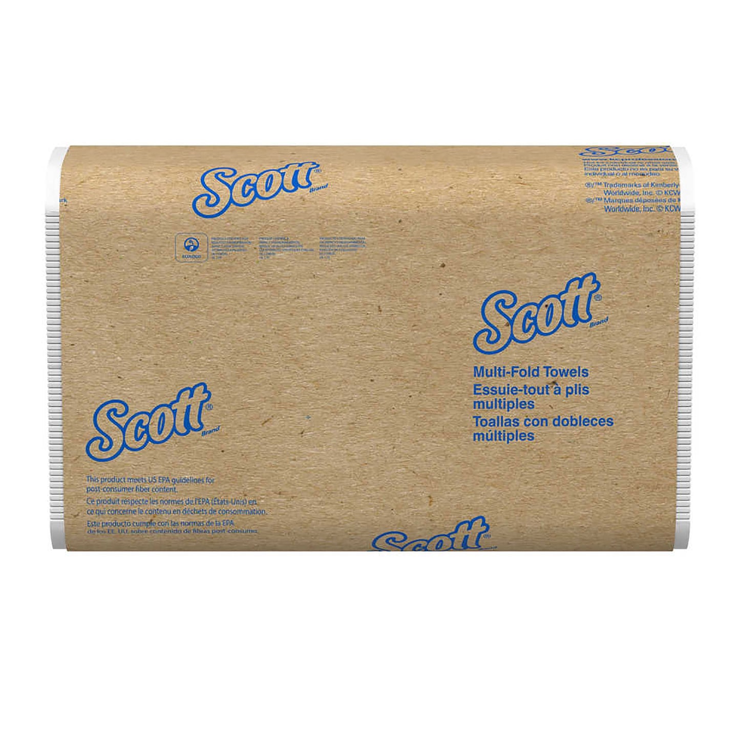 TOWEL, PAPER SCOTT ESSENTIAL MULTI-FOLD (250/RL 16RL/CS)