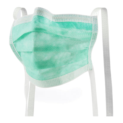 MASK, SURG TIES ASTM1 ANTIFOG (50/BX 6BX/CS)