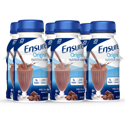 ENSURE, RTD CREAMY MILK CHOC 8OZ BTL (6/PK 4PK/CS)