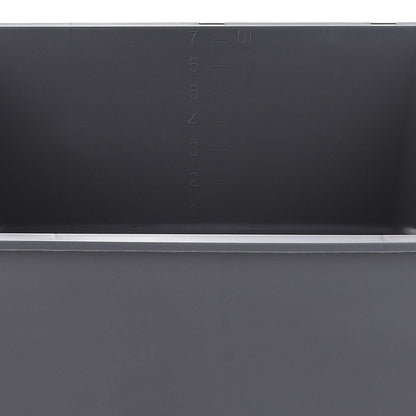 BASIN, WASH GRAPHITE RECTANGLE7QT (50/CS)