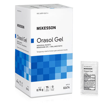 ORASOL, GEL 20% BENZOL 0.9GM (75/BX)