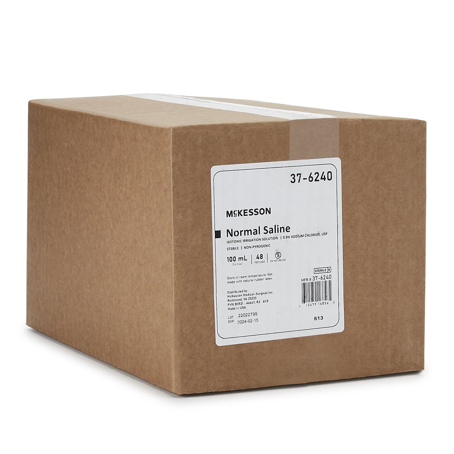 SALINE, IRR SOL STR 100ML (48/CS)