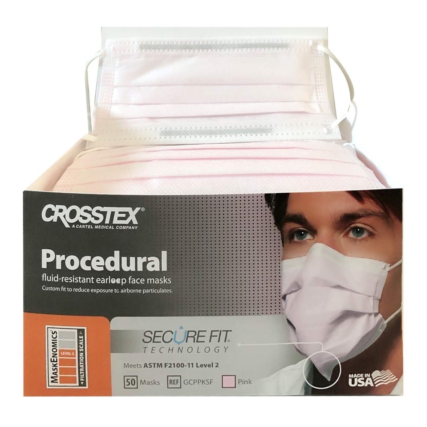 MASK, PROC LOOPS ASTM2 (50/BX 40BX/CS)