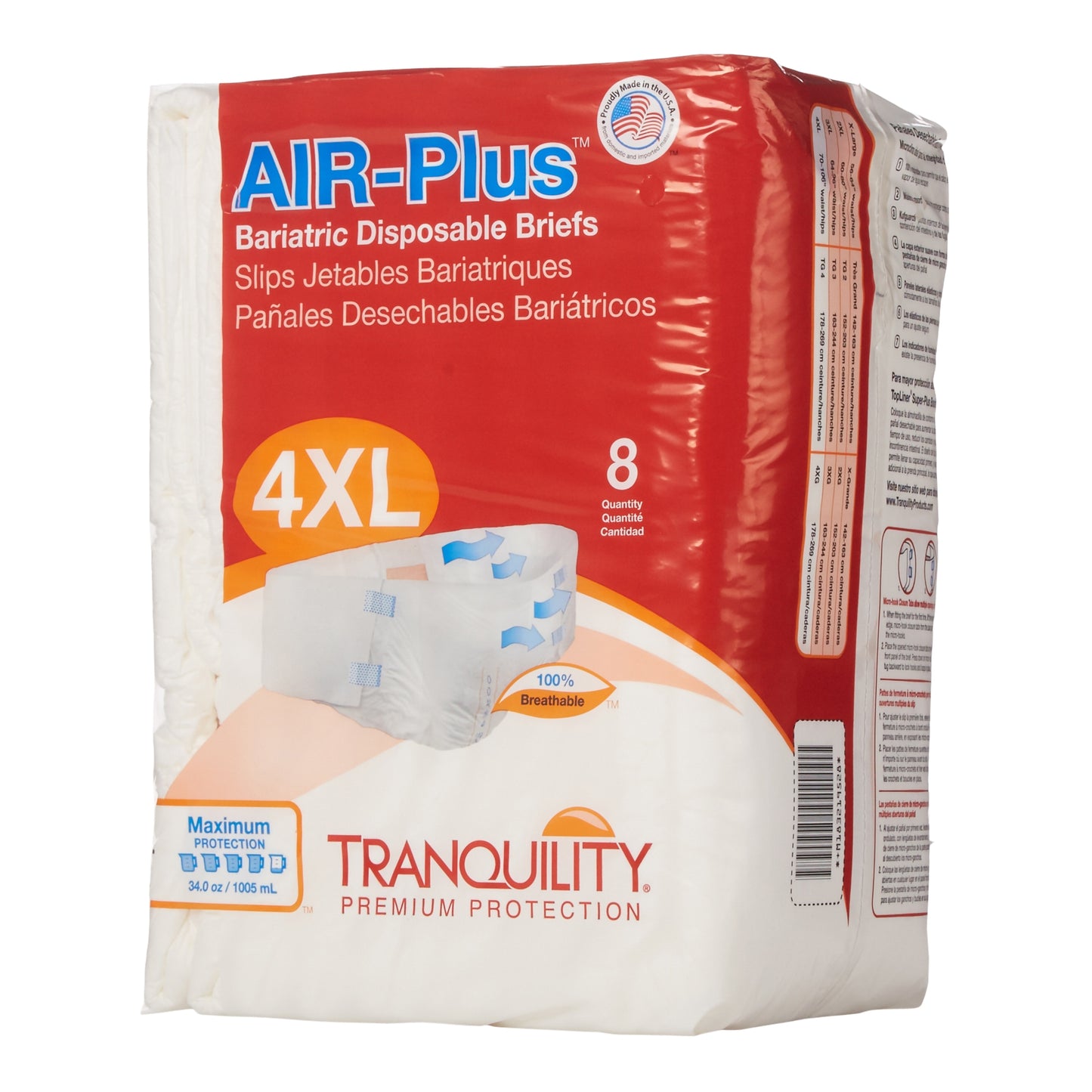 BRIEF, BRTHABL BARI AIR-+ CLTHW/SIDE TABS 70-110