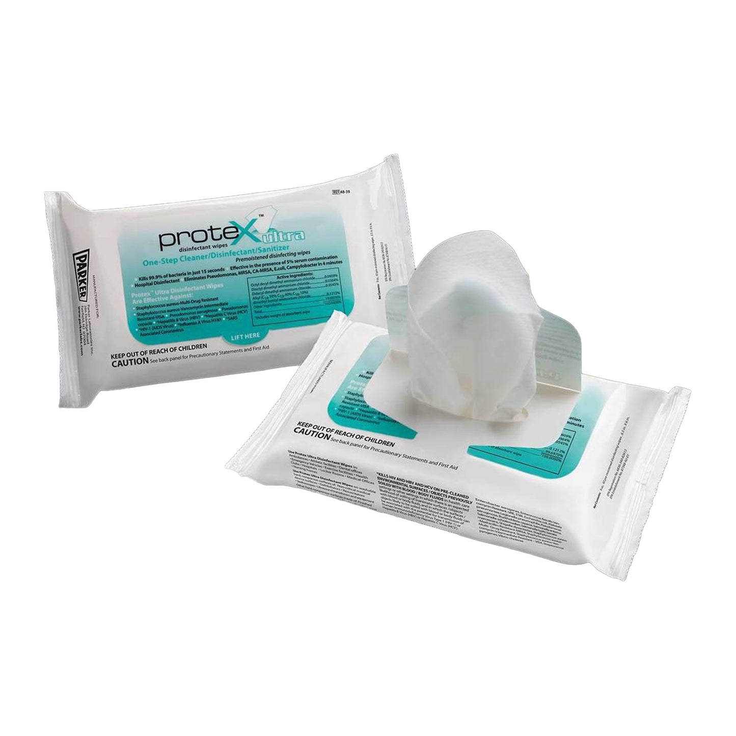 WIPE, DISINF WET PROTEX SFT PK(60/PK 12PK/BX 2BX/CS)