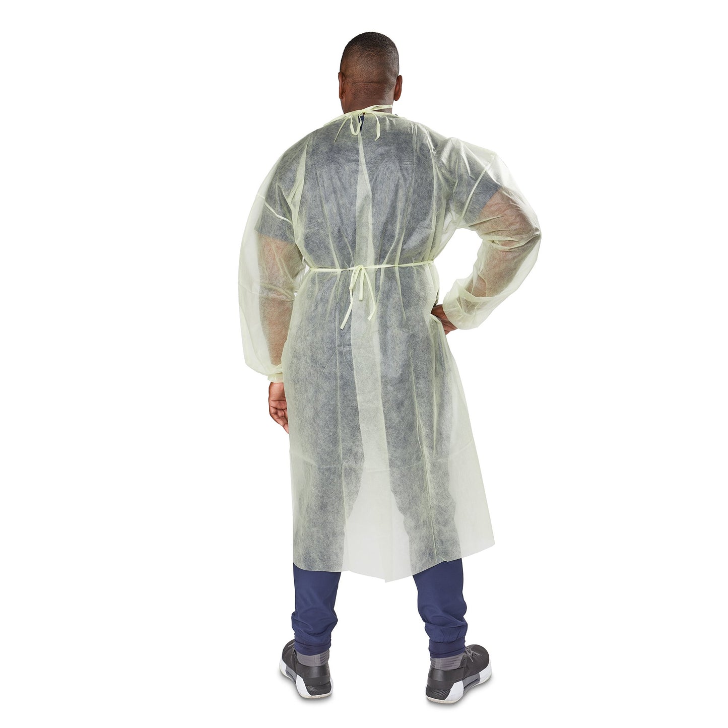GOWN, ISO FULL BACK ELAS WRISTSBPP NR OSFM (10/BG 10BG/CS)