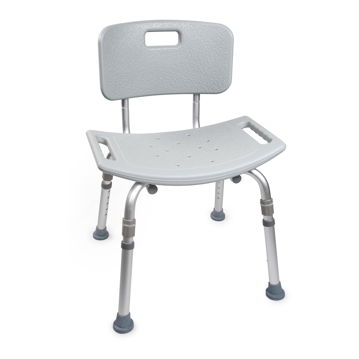 BENCH, BATH W/BCK ADJ ALUM FRAME 300LBS (4/CS)