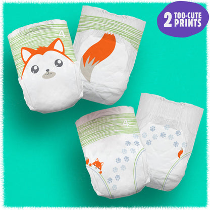 DIAPER, BABY CUTIES SIZE4 (31/PK 4PK/CS)