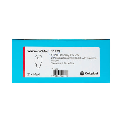 POUCH, OST DRN MIO 2PC CLICK WD OUTLT MAX TRANS 50MM (10/BX)