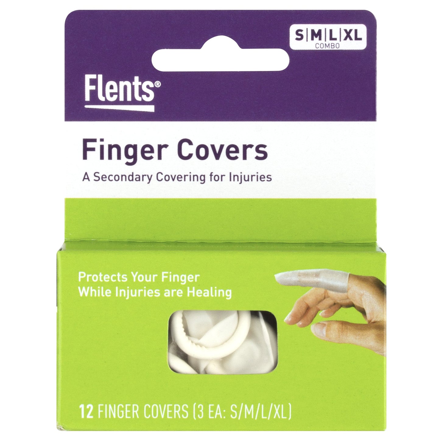 COT, FINGER W/ASTD FLENTS (12/PK)