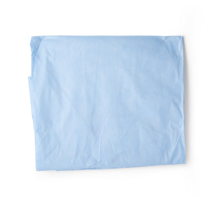 GOWN EXAM XL BLU 50/CS SEWN SHOULDER