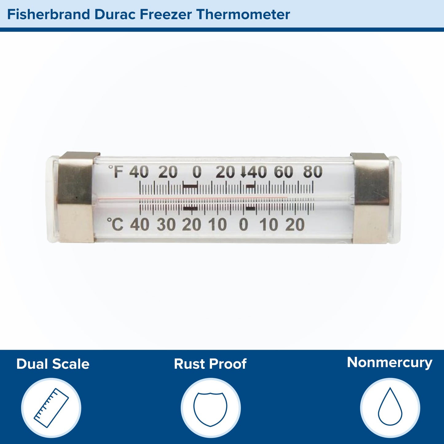 THERMOMETER, REFRIGERATOR/FREEZER DURAC FSHSCI