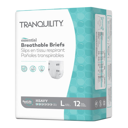 BRIEF, INCONT TRANQUILITY HVY ABSRB LG (12/BG 6BG/CS)