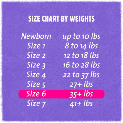 DIAPER, BABY CUTIES SZ6 (23/PK4PK/CS)