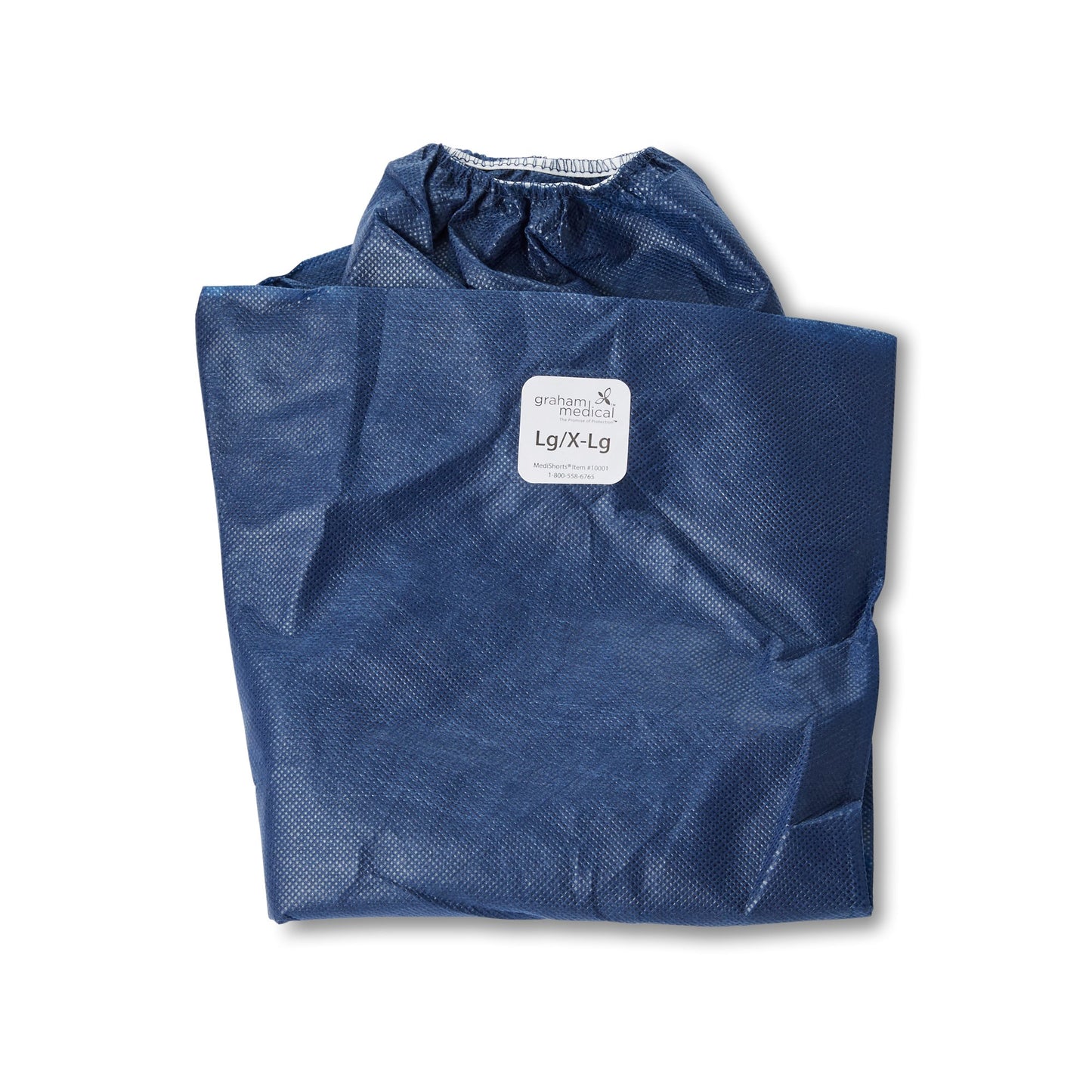 SHORTS, BOXER BLU LG/XLG 22"-48" (50/CS)