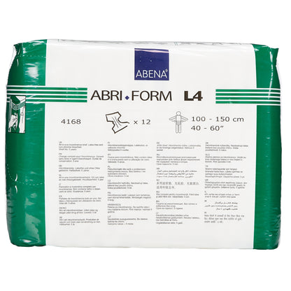 BRIEF, INCONT ABRI-FORM COMFORT L4 LG 4000ML (12/BG 3BG/CS)