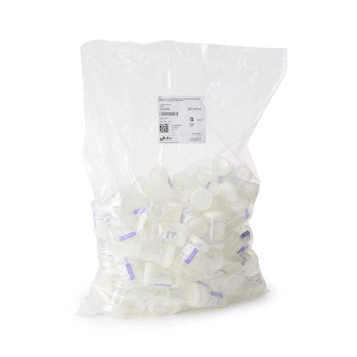 CONTAINER, TITE-RITE STR 90ML (100/BG 4BG/CS)