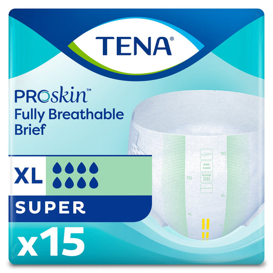 BRIEF, TENA SUPER ADLT XLG (15/BG 4BG/CS) SCAPER