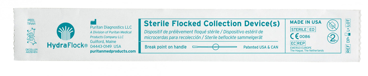 SWAB, HYDRAFLOCK STR 6" (50/BX10BX/CS)