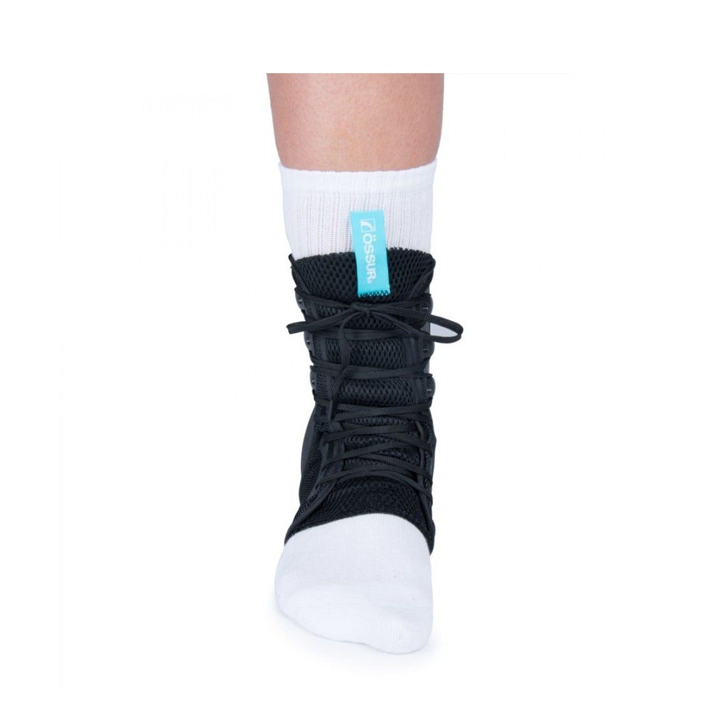 ANKLE BRACE, EXOFORM BLK LG