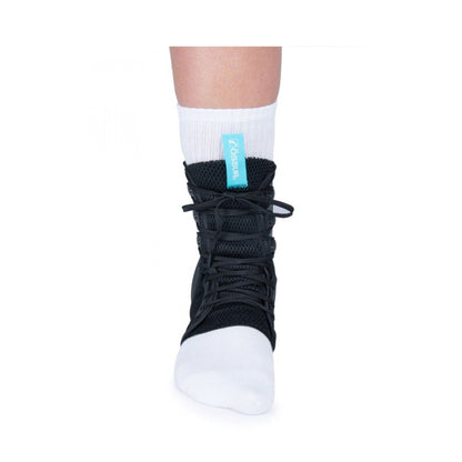 ANKLE BRACE, EXOFORM BLK LG