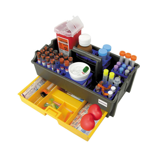 PHLEBOTOMY TOTE TRAY, PLAS 9X6X14