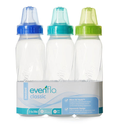 BOTTLE, CLASSIC TWIST PP CLR 8OZ (3/PK 12PK/CS)